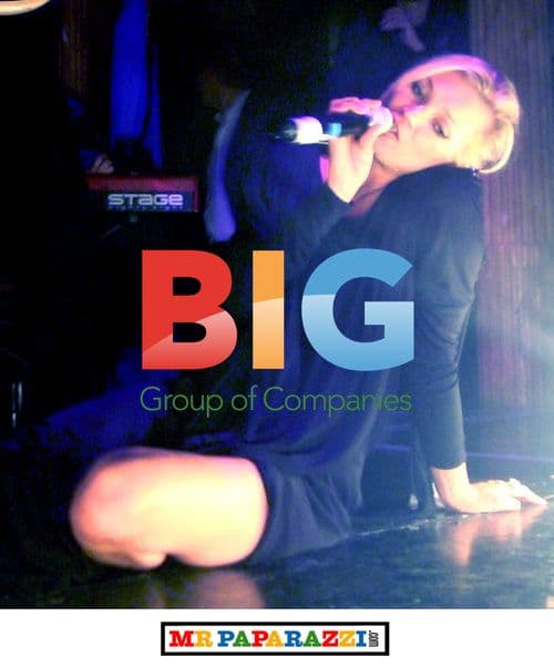 Kate Moss and David Gilmore at Cafe De Paris