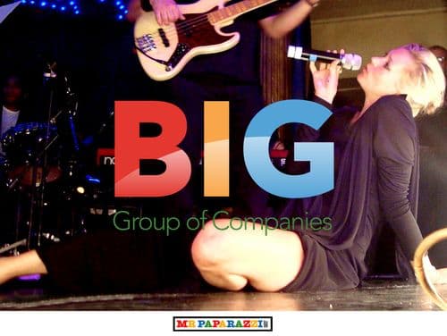 Kate Moss with David Gilmore at Cafe De Paris