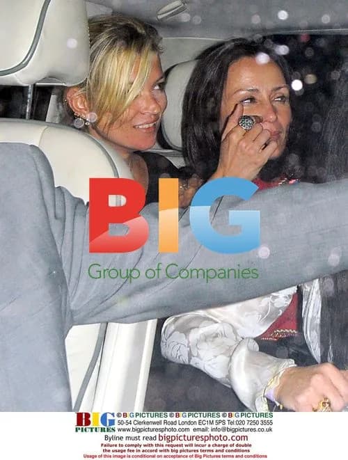 Kate Moss Leaves Cafe De Paris at 3:30am
