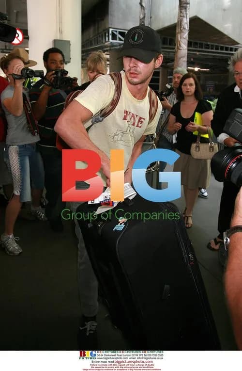 Shia LaBeouf arrives at LAX airport