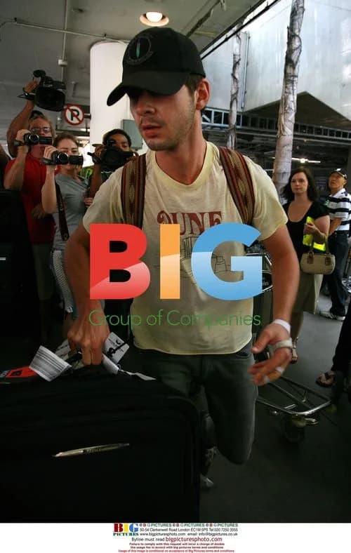 Shia LaBeouf Arrives at LAX Airport