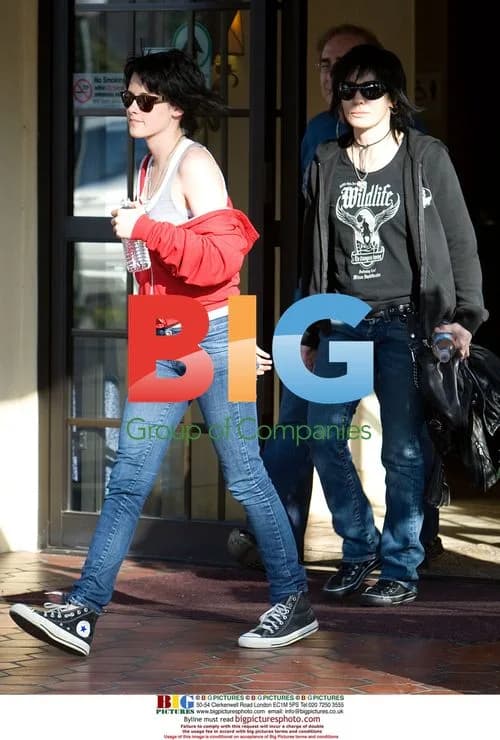 Kristen Stewart and Joan Jett Leaving Rehearsal