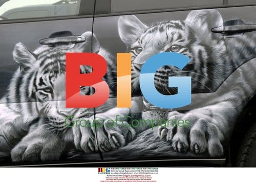 Art car displayed at Moscow festival