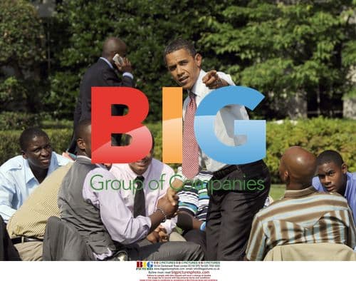 Obama Meets with NBA Player Dwyane Wade