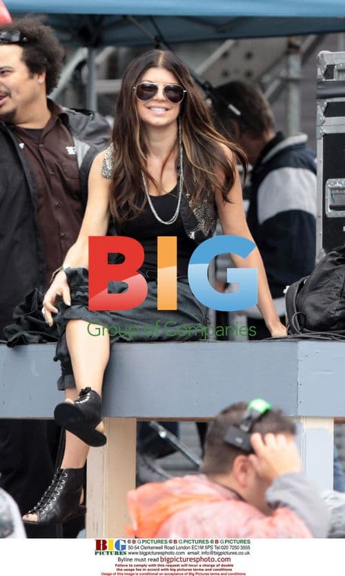 Fergie and Black Eyed Peas Rehearse for MMVAs