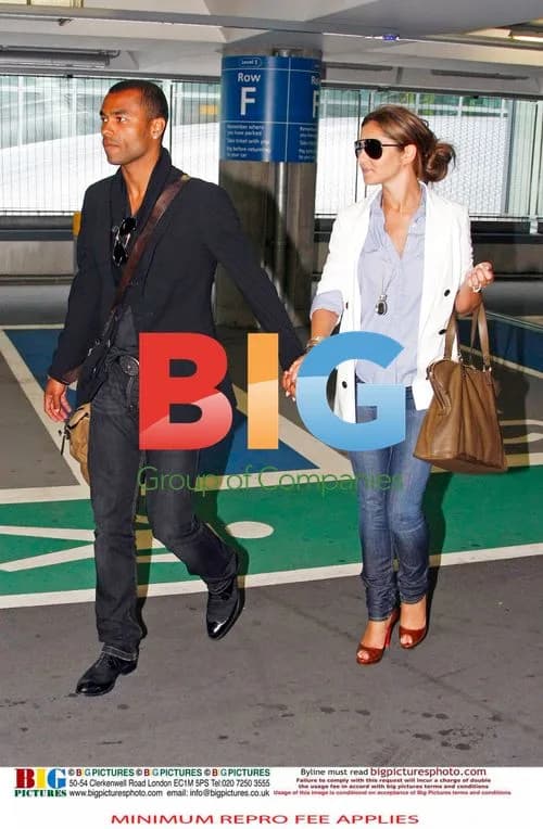 Ashley and Cheryl Cole return to UK