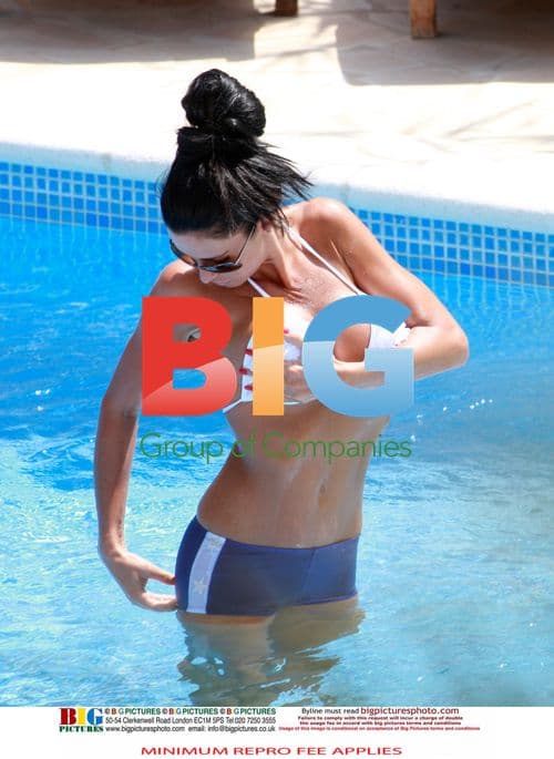 Katie Price in Ibiza