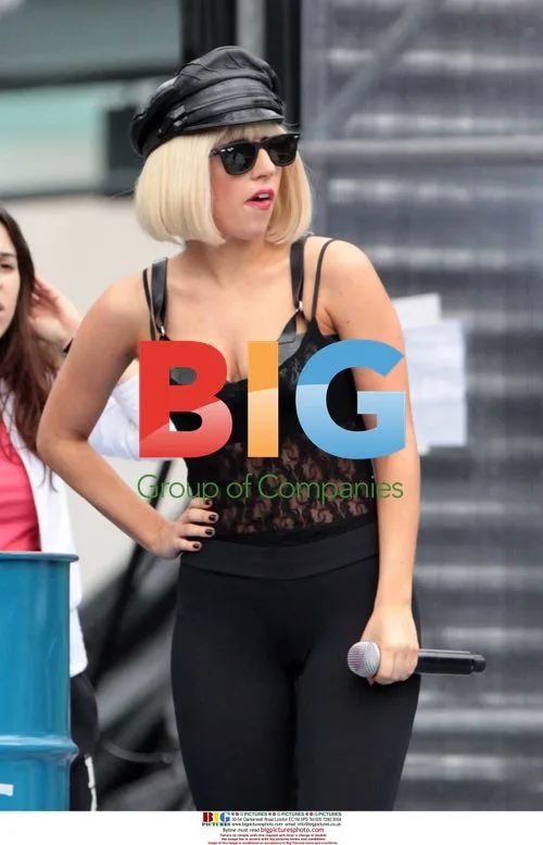 Lady Gaga rehearses for MuchMusic Video Awards