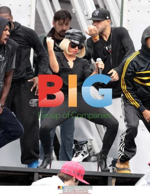 Lady Gaga rehearses for MuchMusic Video Awards