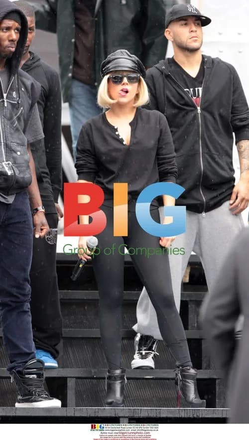 Lady Gaga rehearses for MMVA's