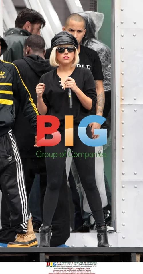 Lady Gaga rehearses for MuchMusic Video Awards