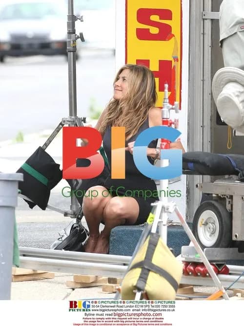 Jennifer Aniston on set of 'Bounty Hunter' in Atlantic City
