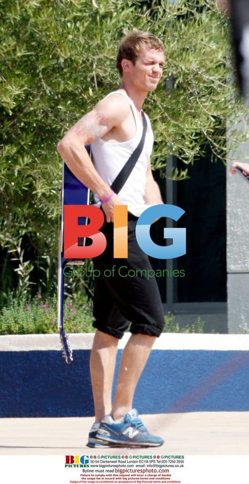 Cam Gigandet and Amanda Bynes on 'Easy A' Set