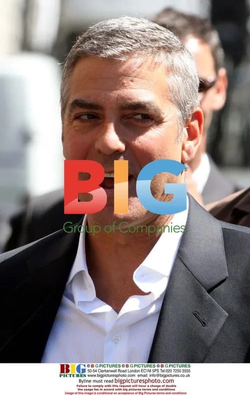 George Clooney films Nespresso commercial in Milan