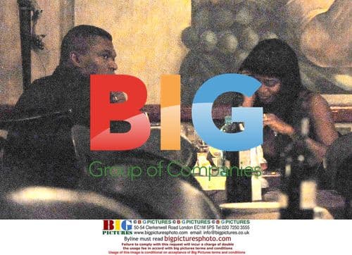 Marcel Desailly Dining with Unknown Girl