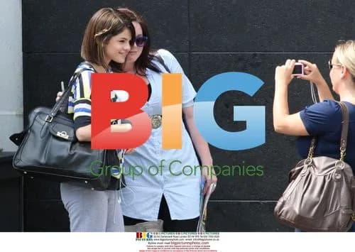 Selena Gomez Departs Hotel with Step-Dad