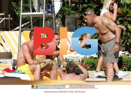 Frank Lampard Relaxes with Friends in Las Vegas