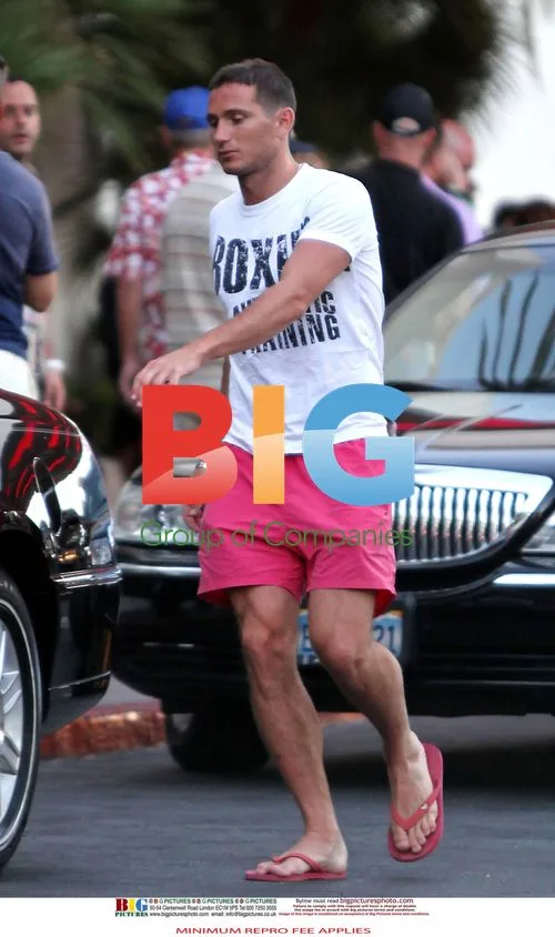 Frank Lampard Partying in Las Vegas