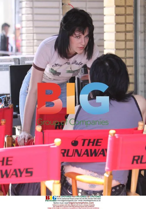 Kristen Stewart on The Runaways set