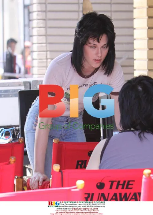Kristen Stewart on The Runaways set