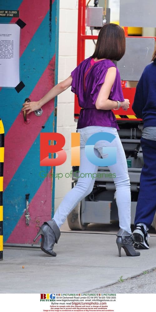 Selena Gomez filming music video