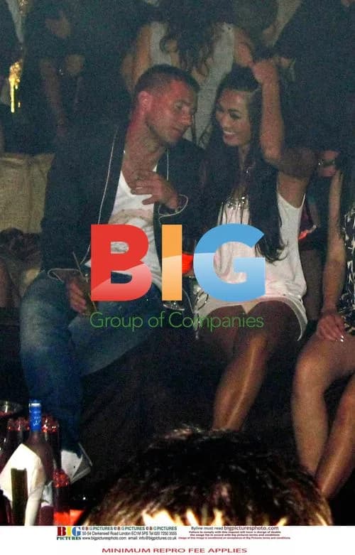 Frank Lampard partying in Las Vegas