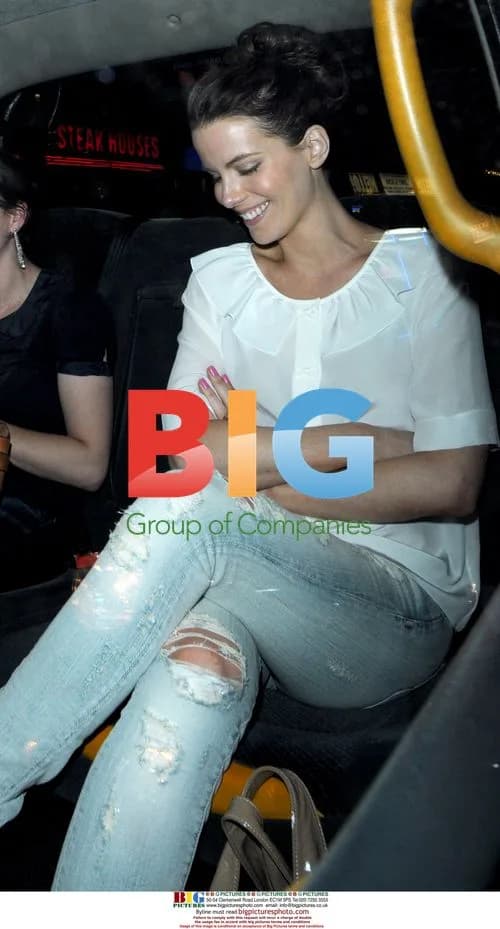 Kate Beckinsale enjoys night out in London