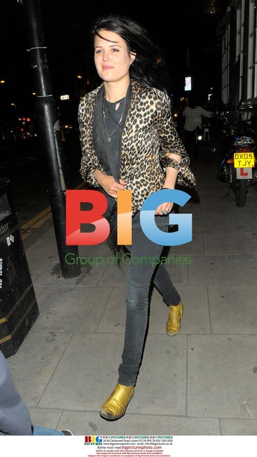 Alison Mosshart at The Dead Weather Concert