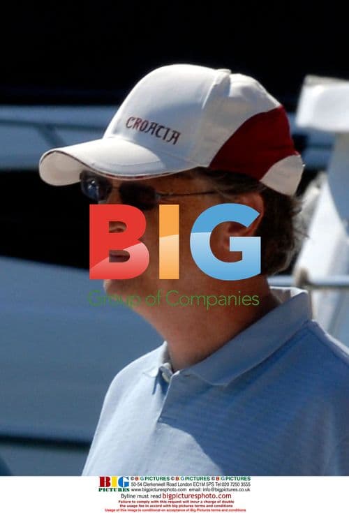 Bill Gates vacationing in Croatia