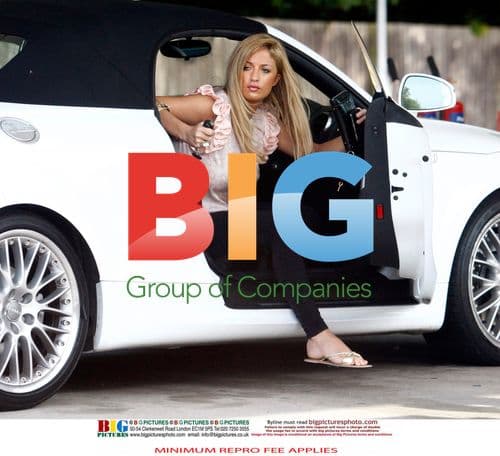 Chantelle Houghton at Petrol Station