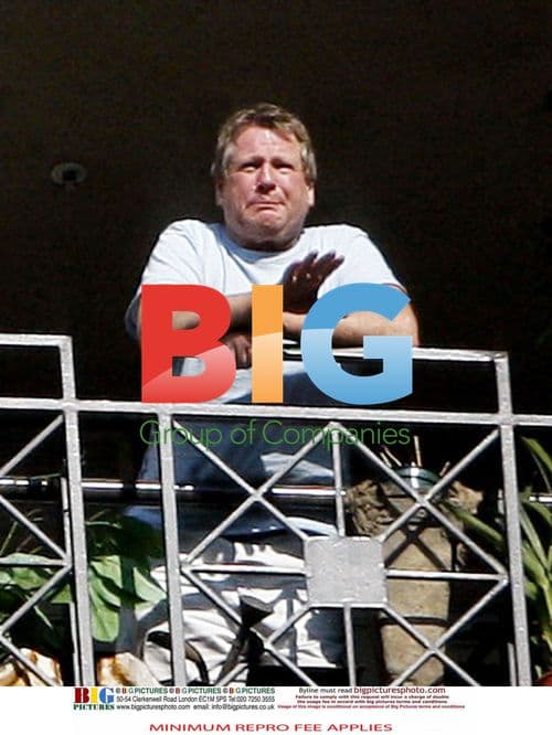 Ryan O'Neal on Farrah Fawcett's Balcony