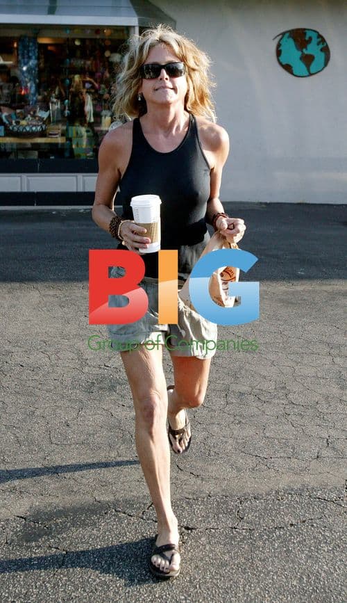 Farrah Fawcett Shopping in Malibu