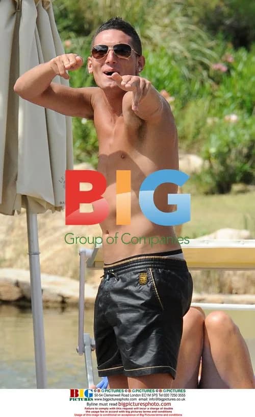 Manchester United's Federico Macheda on holiday