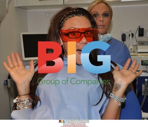 Michelle Heaton Gets Tooth Fixed at Dublin Clinic