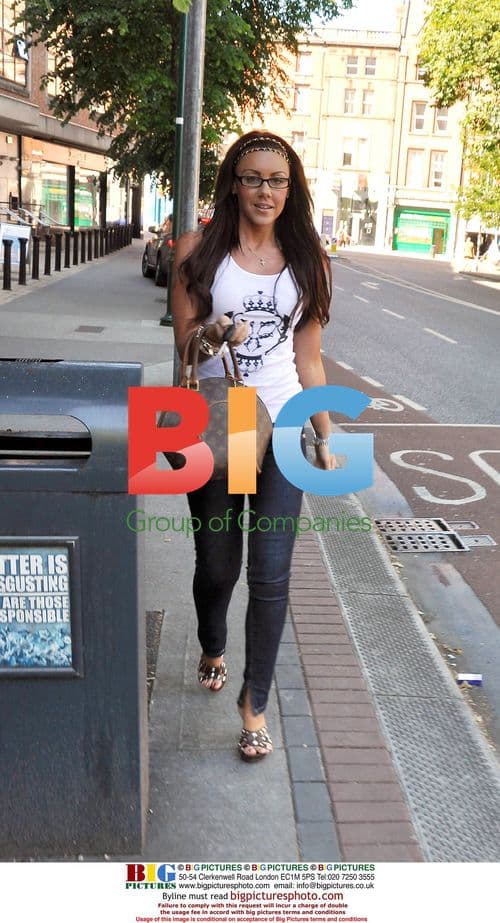 Michelle Heaton Visits Dublin Clinic