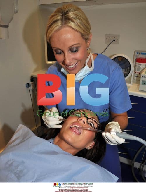 Michelle Heaton visits DermaDental in Dublin