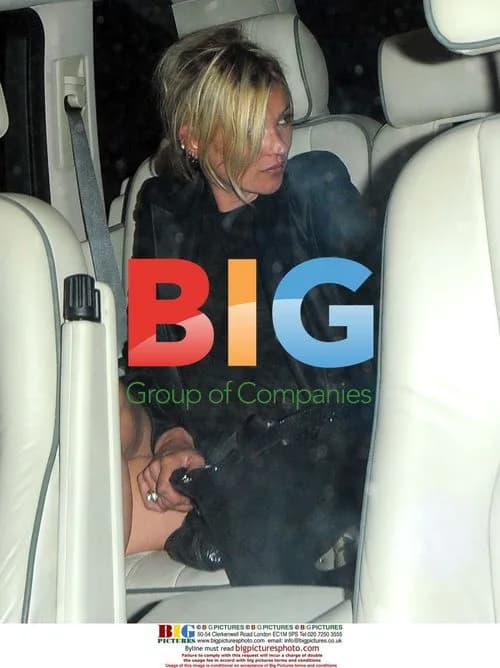 Kate Moss and Jamie Hince Leaving The Dead Weather Show