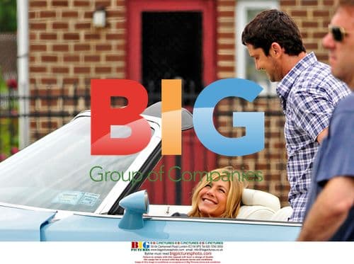 Jennifer Aniston and Gerard Butler film "Bounty Hunter"