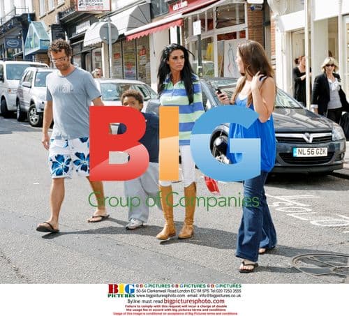 Katie Price and son Harvey out shopping