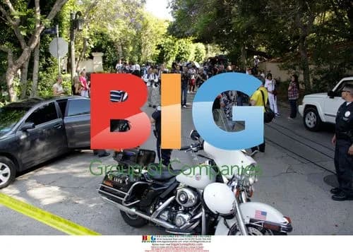 General views of Michael Jackson's LA home