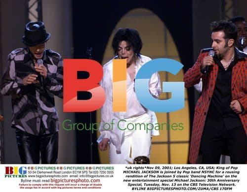 Michael Jackson Performs with NSYNC