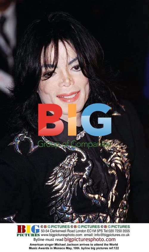 Michael Jackson at World Music Awards in Monaco