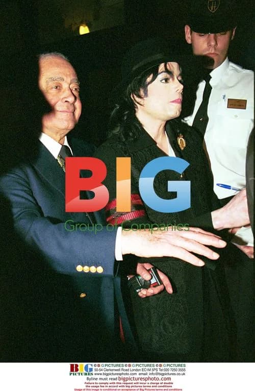 Michael Jackson shopping at Harrods