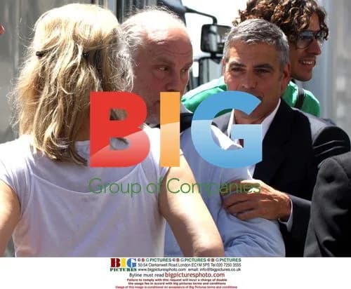 George Clooney Films Nespresso Commercial in Milan