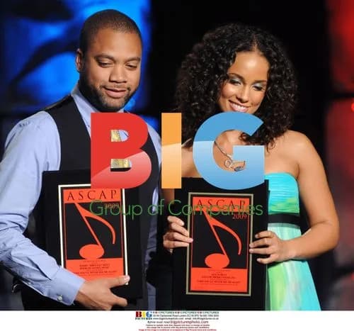 Alicia Keys and Kerry 'Krucial' Brothers Accept Award