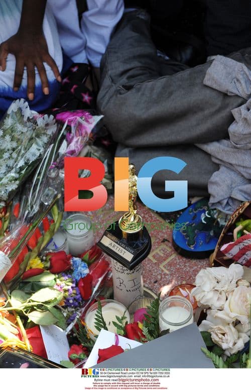 Michael Jackson's Star on Hollywood Walk of Fame