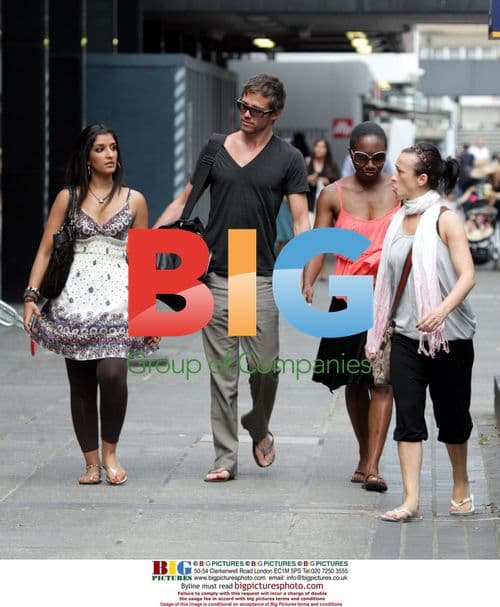 Jason Orange Greeted by Fans in London