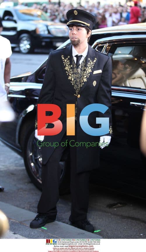 Mariah Carey on music video set