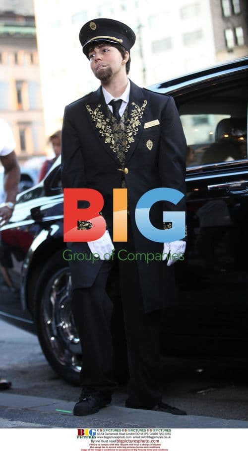 Mariah Carey on Set in NYC