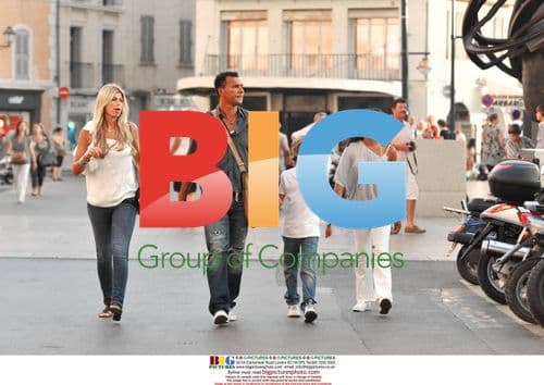 Ruud Gullit and family strolling in Saint Tropez